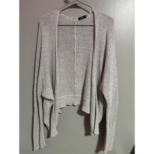 BDG Urban Outfitters Open Front Marled Knit Cardigan Sweater Size M